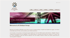 Desktop Screenshot of alhakbanigroup.com